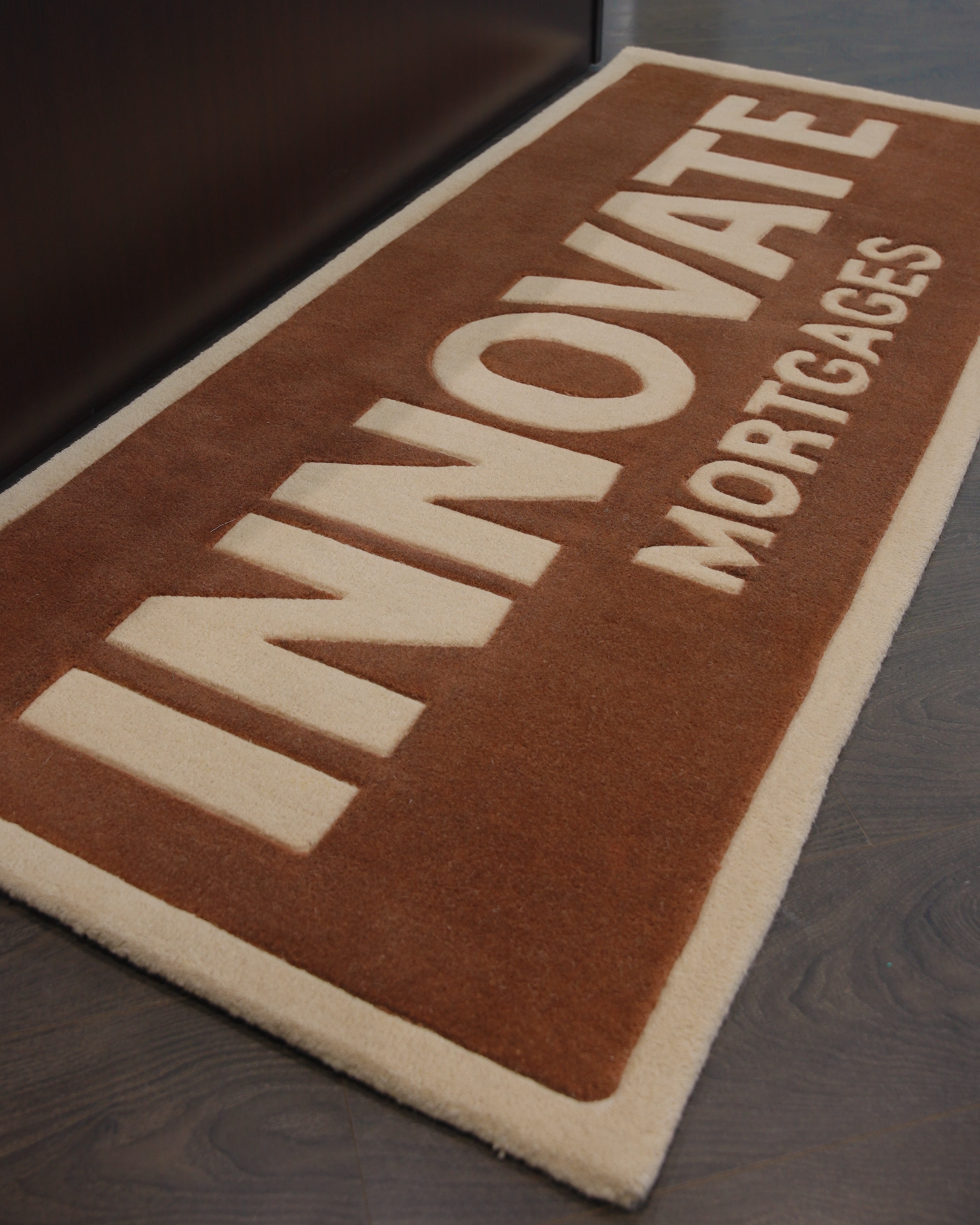 Reception Desk Custom Rug
