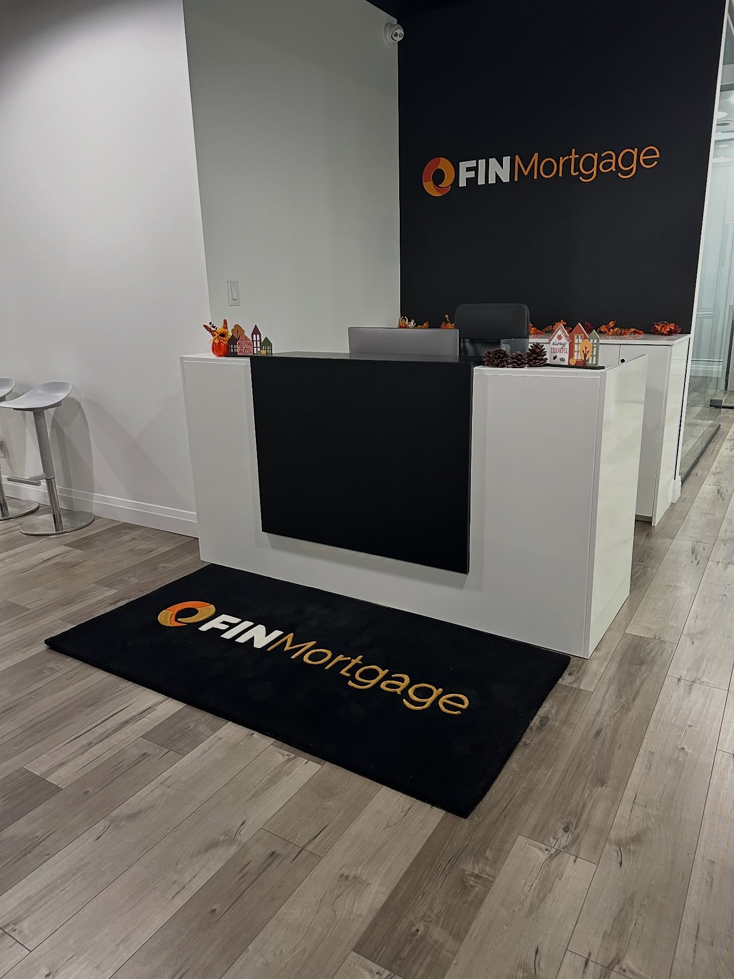 Reception Desk Custom Logo Rug