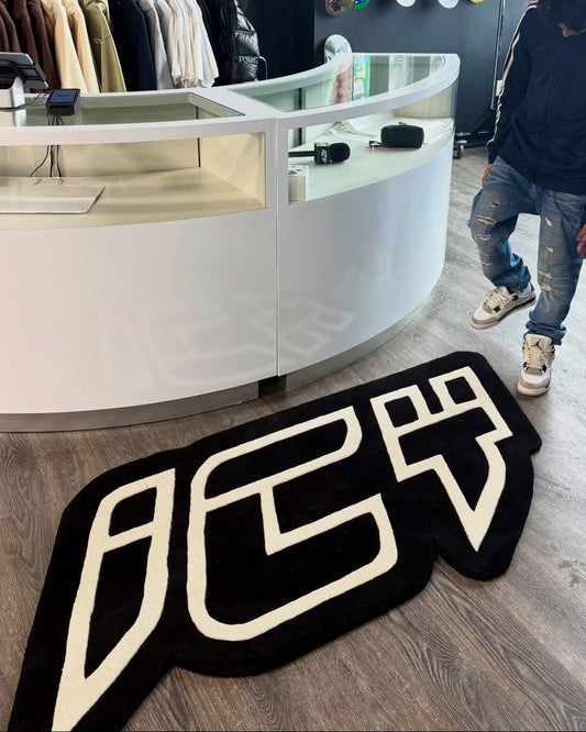 Reception Desk Silhouette Rug