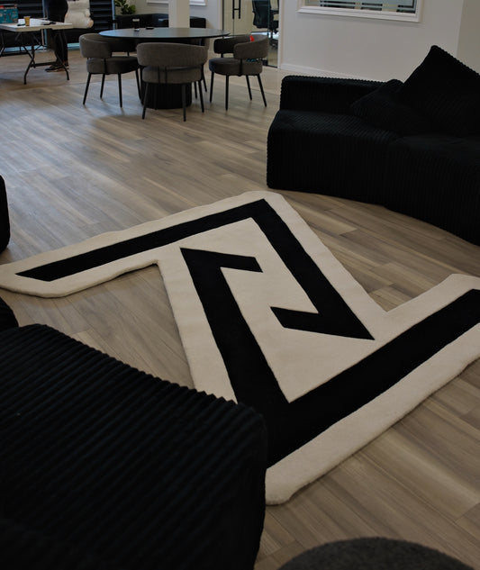 Silhouette Cutout Rug